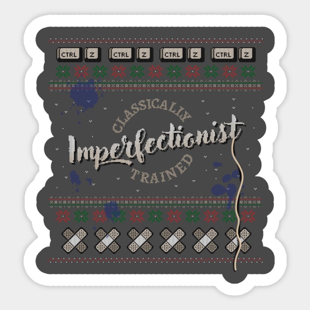 Imperfectionist Sticker by ACraigL